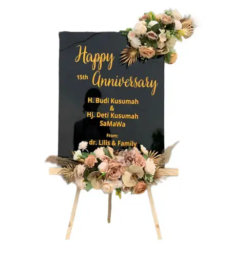 Papan Bunga Akrilik Kampung Tangah