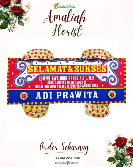 Papan Bunga Ucapan Selamat Kampung Tangah