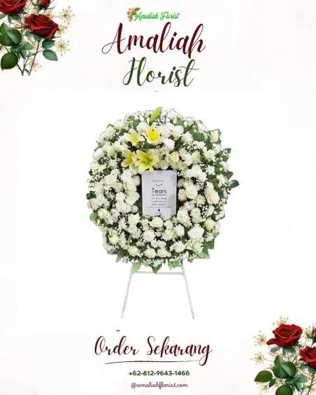 Krans Bunga Duka Kampung Tangah